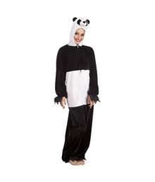 Panda kostume til teens og voksne 165 cm.