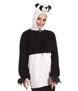 Panda kostume til teens og voksne 165 cm.