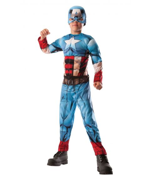 Captain America og Hulk kostume 2i1