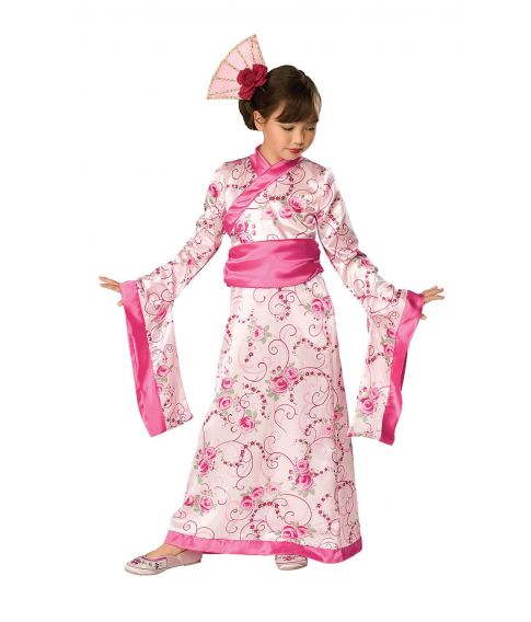 Asiatisk Prinsesse kostume