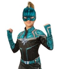 Captain Marvel Kree kostume til piger.