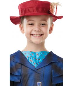 Mary Poppins kostume størrelse 3 - 8 år.