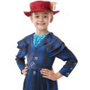 Mary Poppins kostume størrelse 3 - 8 år.