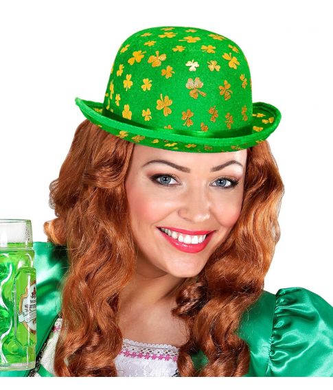 St Patricks dag bowlerhat.