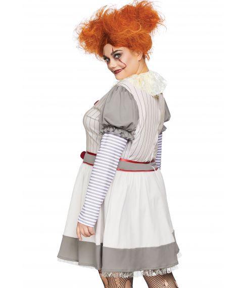 Pennywise IT 2 kostume til store damer.