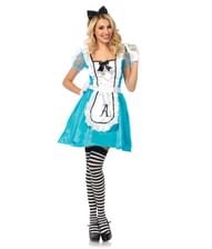 Klassisk Alice i Eventyrland kostume.