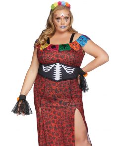 Deluxe day of the dead beauty XL - 4XL