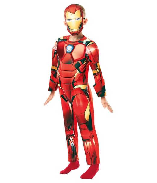 Avengers Iron man kostume til drenge.