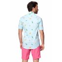 Flot lyseblå sommerskjorte fra OppoSuits