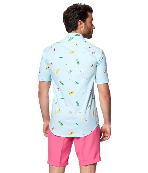 Flot lyseblå sommerskjorte fra OppoSuits