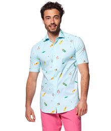 Flot lyseblå sommerskjorte fra OppoSuits