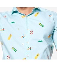 Flot lyseblå sommerskjorte fra OppoSuits