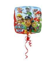 Firkantet folieballon med Paw Patrol