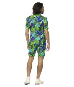 OppoSuit Juicy Jungle med kortærmet jakke og shorts.