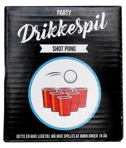 Shot Pong drikkespil.