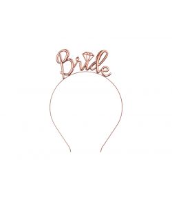 Bride hårbøjle Rose Gold