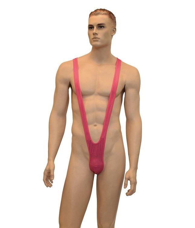 Sjov pink mankini