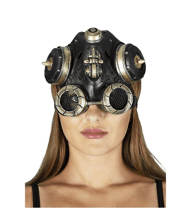 Steampunk Grenadier Latex maske