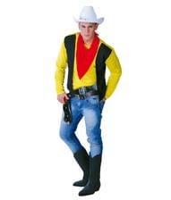 Billigt Lucky Luke kostume til voksne.