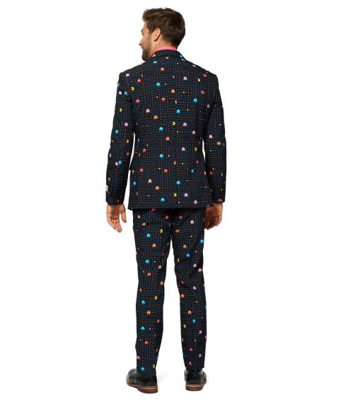 Det flotte OppoSuit Pac-man - Sjovt jakkesæt til 80er udklædningen.