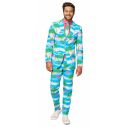 Smart OppoSuit Flaminguy  med flotte flamingoer til Hawaii festen.