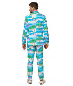 Smart OppoSuit Flaminguy  med flotte flamingoer til Hawaii festen.