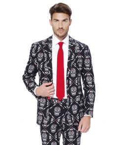 Flot Day of the Dead jakkesæt fra OppoSuits til halloween. 