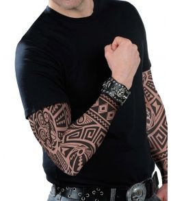 Tribal tatoveringsærmer.