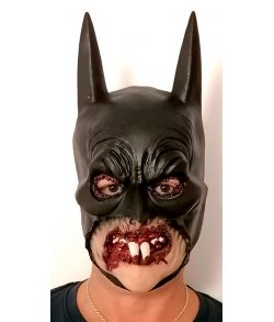 Scary Batman latex maske