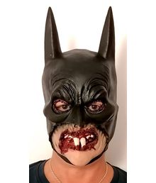 Scary Batman latex maske