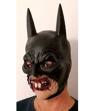 Scary Batman latex maske