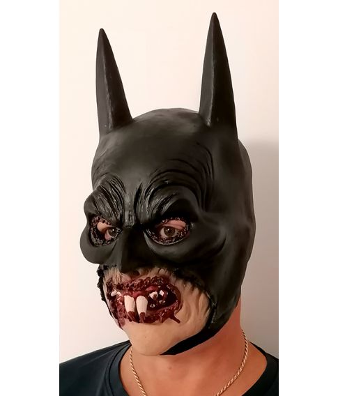 Scary Batman latex maske