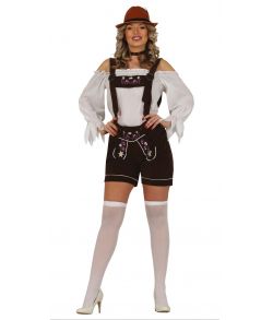 Flotte billige lederhosen til damer.