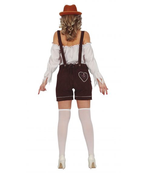 Flotte billige lederhosen til damer.