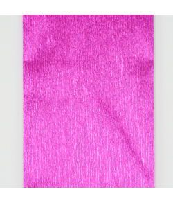 Crepe papir, metallic Hot Pink