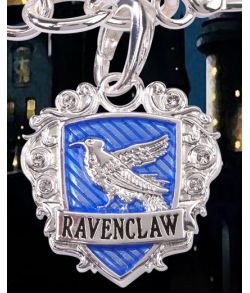 Flot sølvbelagt Ravenclaw armbånd med 3 vedhæng.