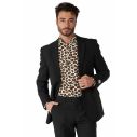 Smart skjorte fra OppoSuits med flot jaguar mønster. 