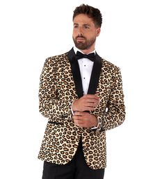 Flot smoking med leopard mønster fra OppoSuits.