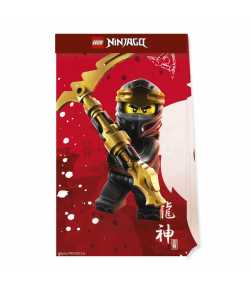 Ninjago Papirposer 4 stk.