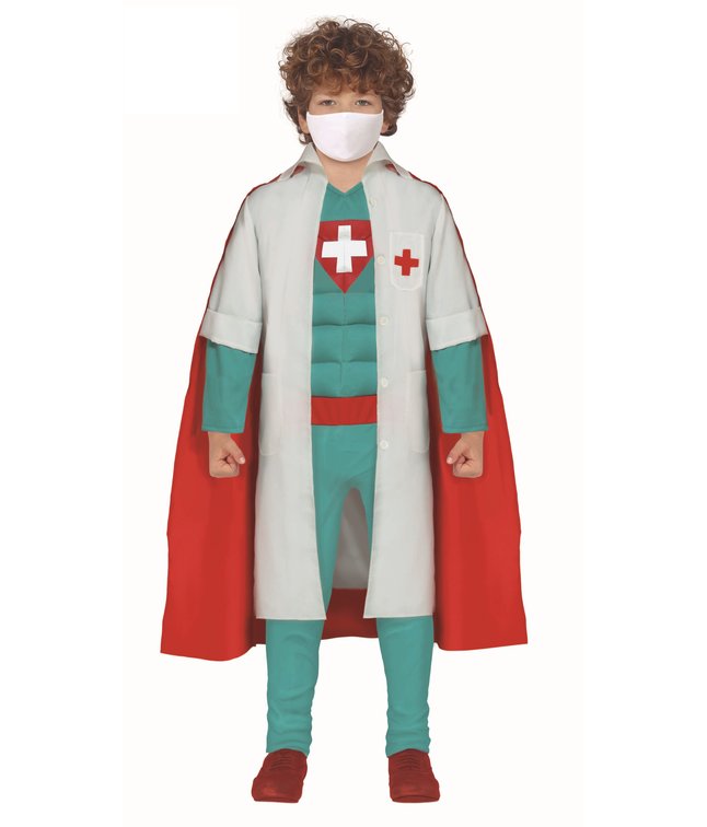 Sejt Doktor superhelt kostume til drenge. 