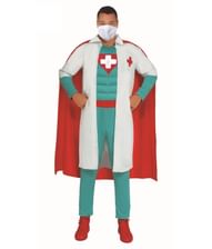 Sejt Doktor superhelt kostume til voksen.