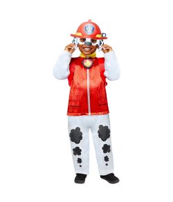 Flot Paw Patrol Marshall kostume i størrelse 3 - 6 år. 