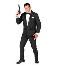 Flot Agent 007 James Bond kostume til voksne.