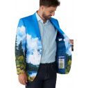 OppoSuit Bob Ross blazer.