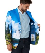 OppoSuit Bob Ross blazer.