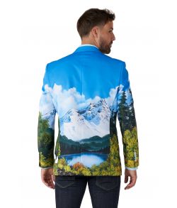 OppoSuit Bob Ross blazer.