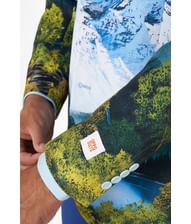 OppoSuit Bob Ross blazer.