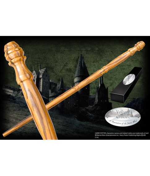 Vincent Crabbe tryllestav Character Wand.