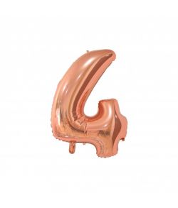 Folieballon 4 Rose Gold 66 cm.