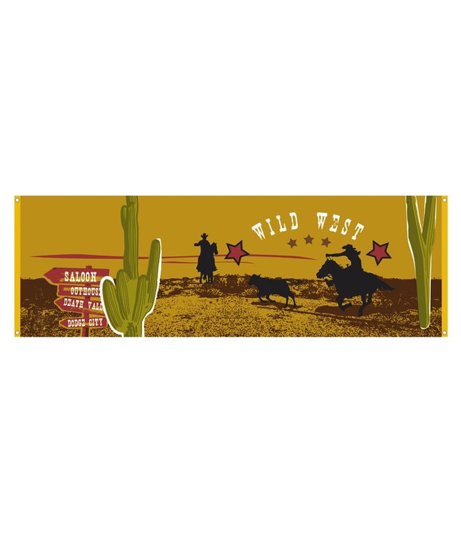 Wild West banner